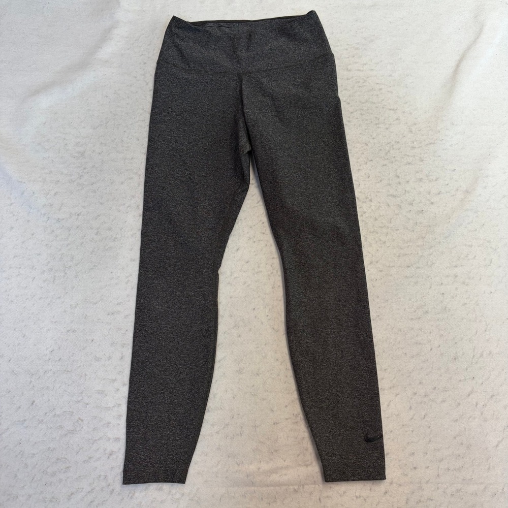 Nike Legend Pant Women Medium Gray Dri-Fit Activewear Leggings